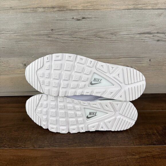 Nike Air Max Command Leather Mens Size 10.5 White Metallic Silver 749760 102 - Picture 8 of 9